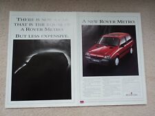 Rover metro advertisement for sale  OLDHAM