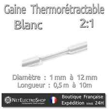 Gaine thermorétractable blanc d'occasion  France