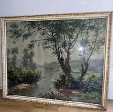 Medium framed painting for sale  Heath