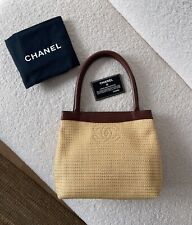 Chanel shopper raffia gebraucht kaufen  Ockershausen