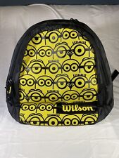 Mochila de tênis Wilson Minions júnior para crianças raquete esporte amarelo preto unissex comprar usado  Enviando para Brazil