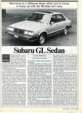 1982 subaru sedan for sale  Middletown
