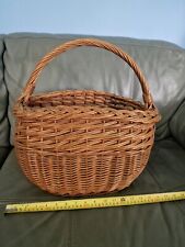 wicker log basket for sale  HASTINGS