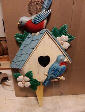 Vintage bluebirds birdhouse for sale  Burtrum