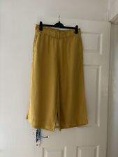 ladies cropped trousers elasticated waist for sale  DEESIDE