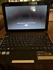 Acer Aspire One Small Laptop Net Book Intel atom Windows 7 10.1” Webcam 1GB, used for sale  Shipping to South Africa