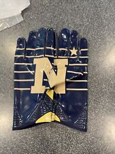 Luvas de futebol americano para aspirantes da Marinha da equipe Naval Academy NCAA destaque GG comprar usado  Enviando para Brazil