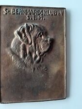 Relief bernhardiner bronze gebraucht kaufen  Schwaikheim