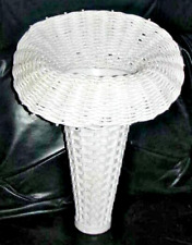Vtg white wicker for sale  Swoope