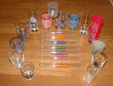 23 peças copos de shot lembrança vintage + tubos de ensaio DeKuyper Schnapps comprar usado  Enviando para Brazil