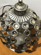 Silver metal lantern for sale  Blanchester