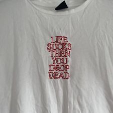 Drop dead shirt for sale  BOURNEMOUTH