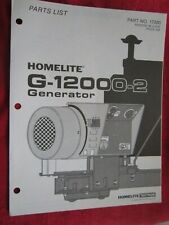 Vintage homelite 12000 for sale  Vermont