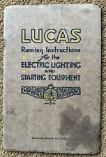 Usado, LUCAS Electric Lighting  Lagonda Bullnose cowley oxford MG part vscc bentley tt comprar usado  Enviando para Brazil