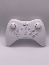 Controlador Pro Nintendo Wii U FABRICANTE DE EQUIPOS ORIGINALES - WUP Blanco - 005 Probado segunda mano  Embacar hacia Argentina