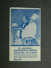1933 marque publicitaire d'occasion  Bessancourt