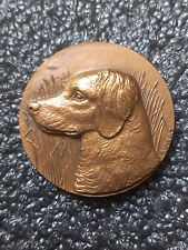medaille chien bronze d'occasion  Loudéac