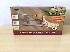 Grunwerg vegetable spiral for sale  Shipping to Ireland