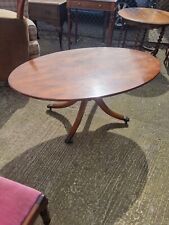 oval mahogany coffee table for sale  HIGH WYCOMBE