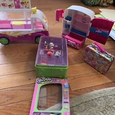 Lote Shopkins varias temporadas/mixtas, camión de helados y nevera y venta segunda mano  Embacar hacia Argentina