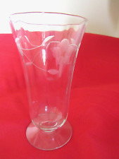 Vintage etched clear for sale  Alma