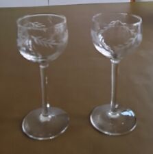 Small liqueur glasses for sale  BASILDON
