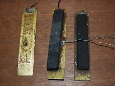 3 Each Fender Jazz Bass Pickup Grounding Plates, Used, Working, Shipped!, used for sale  Shipping to South Africa