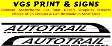 Autotrail motorhome stickers for sale  Shipping to Ireland