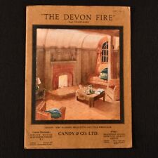 c1930 The Devon Fire List No 27 Illustrated Colour Very Scarce Fireplace Cata... comprar usado  Enviando para Brazil