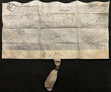 1614 indenture henry for sale  BEDFORD