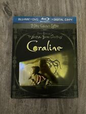 Coraline (Blu-ray/DVD, 2011, Conjunto de 2 Discos, 3D) comprar usado  Enviando para Brazil