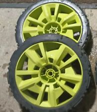 (1) Ryobi OEM Parts. 10" Rear Wheel Assembly RY401014US 40v 21" Lawn Mower for sale  Shipping to South Africa