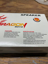 Alto-falantes multimídia Soyo Dragon ~ Amplificador estéreo de 2 canais ~ Nova caixa aberta vintage comprar usado  Enviando para Brazil