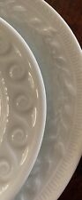 2 NICE Bernardaud Limoges LOUVRE White Porcelain Plates 1 Salad, 1 Bread for sale  Shipping to South Africa