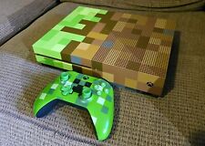 1TB MINECRAFT XBOX ONE WITH CREEPER CONTROLLER for sale  Shipping to South Africa