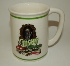 Vintage Franklin Porcelain Gosser Beer Miniature Tankard Stein Mug for sale  Shipping to South Africa