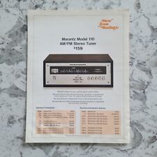 Vintage original marantz for sale  Joshua Tree