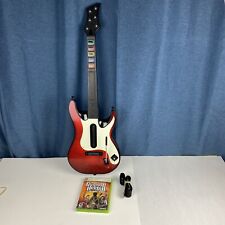 Usado, Controlador Inalámbrico Guitar Hero Rock Band Rojo Octano + Juego - Probado Xbox 360 segunda mano  Embacar hacia Argentina