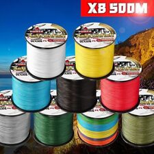 Linha de pesca trançada Ashconfish 6 lb-300 lb 8 fios PE linha super extrema 500M comprar usado  Enviando para Brazil