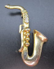 Saxophone brooch pin for sale  Inverness