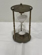 Vintage brass hourglass for sale  North Hills