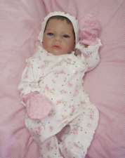 Vinyl Reborn Girl Doll Anatomically Correct 18" for sale  Shipping to South Africa