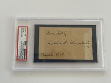 Winston churchill autographed for sale  Tampa