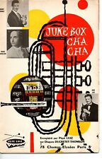 Partition 1960 accordéon d'occasion  Chaumont