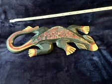 Wooden gecko wall for sale  GOSPORT