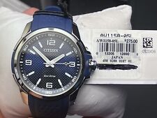 Usado, Relógio Citizen Eco-Drive AR masculino data algarismos arábicos pulseira azul 45mm AW1158-05L comprar usado  Enviando para Brazil