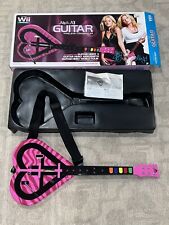 RARO Aly & AJ Heart Rockband Guitar Hero 3 Wireless PL-7535 Pelican Excelente Estado Usado comprar usado  Enviando para Brazil