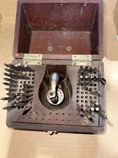 K&D Kendrick & Davis Watchmaker's Watch Tool Staking Set w/ Case  for sale  Shipping to South Africa