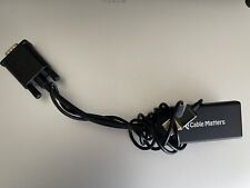 VGA to HDMI Adapter by Cable Matters for sale  Shipping to South Africa