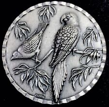 Médaille argenté oiseaux d'occasion  Nantes-